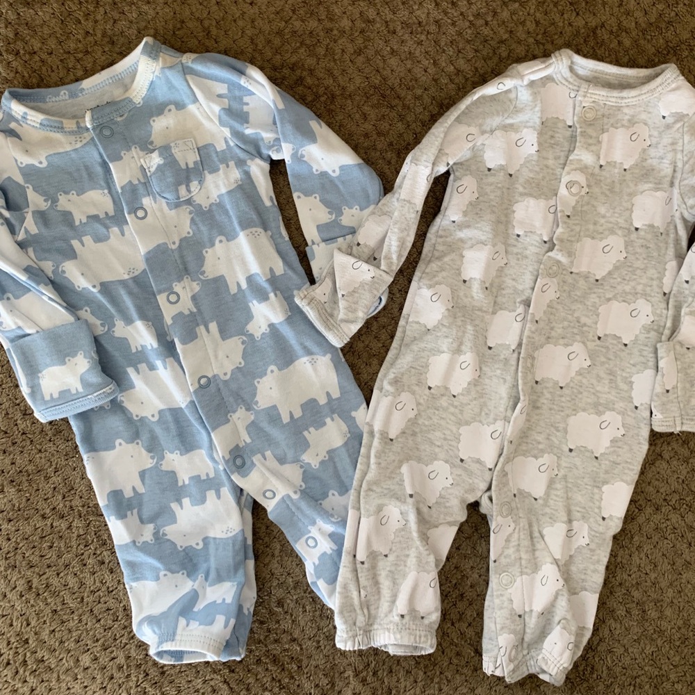 Newborn Carters Sleeper.